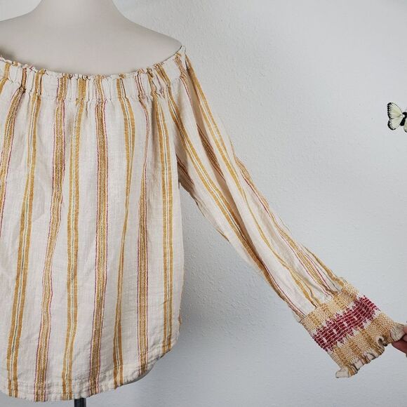 Derek heart boho off shoulder top - Picture 5 of 5